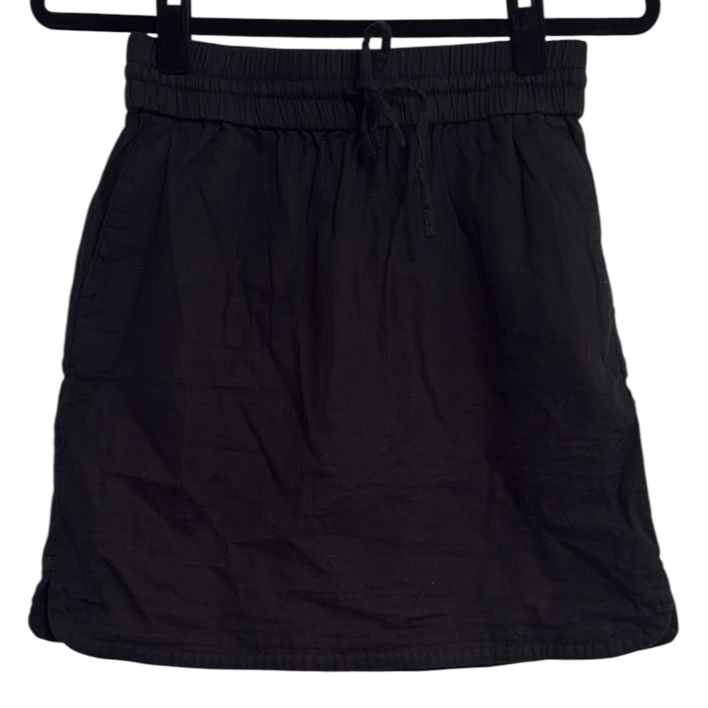🖤 Loft Outlet Petite 100% Cotton Mini Skirt with Pockets